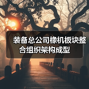 装备总公司橡机板块整合组织架构成型(图4) 装备总公司橡机板块整合组织架构成型(图4)
