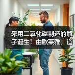 采用二氧化碳制造的瓶子诞生!由欧莱雅、道达尔等合作打造(图1) 采用二氧化碳制造的瓶子诞生!由欧莱雅、道达尔等合作打造(图1)
