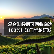 复合制袋后可回收率达100%！江门华龙研发新型环保塑料膜（图1）