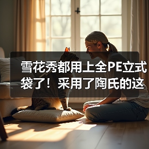 雪花秀都用上全PE立式袋了！采用了陶氏的这种材料（图3）