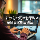 油气总公司举行采购变革项目实施启动会（图4）