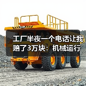 工厂半夜一个电话让我赔了3万块:机械运行故障预警到底该怎么搞?(图1) 工厂半夜一个电话让我赔了3万块:机械运行故障预警到底该怎么搞?(图1)