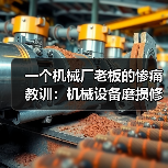 一个机械厂老板的惨痛教训：机械设备磨损修复千万别等（图3）