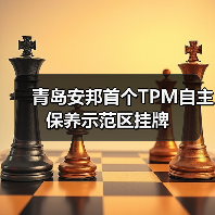 青岛安邦首个TPM自主保养示范区挂牌（图4）