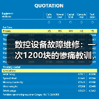 数控设备故障维修：一次1200块的惨痛教训，让我重新认识了这3个坑（图4）