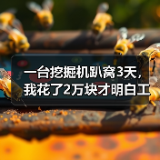 一台挖掘机趴窝3天，我花了2万块才明白工程机械维修技术的水有多深（图2）