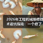 2026年工程机械维修技术避坑指南：一个修了8年挖机的老手自述（图4）