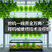 挖机一响黄金万两?工程机械维修技术没你想的那么简单(图1) 挖机一响黄金万两?工程机械维修技术没你想的那么简单(图1)