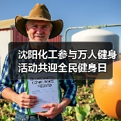 沈阳化工参与万人健身活动共迎全民健身日（图3）
