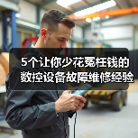 5个让你少花冤枉钱的数控设备故障维修经验（图1）