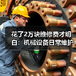花了2万块维修费才明白：机械设备日常维护的真相（图3）