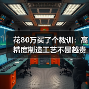 花80万买了个教训：高精度制造工艺不是越贵越好（图3）