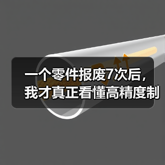 一个零件报废7次后，我才真正看懂高精度制造工艺（图2）