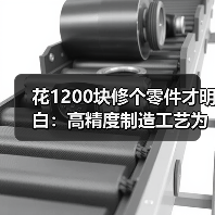 花1200块修个零件才明白：高精度制造工艺为什么贵得离谱（图2）