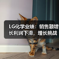 LG化学业绩：销售额增长利润下滑，增长挑战如何破局（图4）