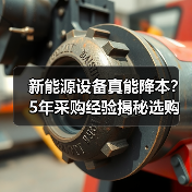新能源设备真能降本？5年采购经验揭秘选购实操方法（图1）