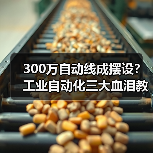 300万自动线成摆设？工业自动化三大血泪教训曝光（图1）