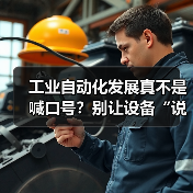 工业自动化发展真不是喊口号?别让设备“说”不如人懂(图1) 工业自动化发展真不是喊口号?别让设备“说”不如人懂(图1)