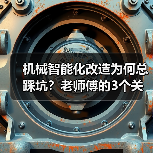 机械智能化改造为何总踩坑?老师傅的3个关键提醒(图4) 机械智能化改造为何总踩坑?老师傅的3个关键提醒(图4)