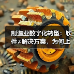 制造业数字化转型:软件≠解决方案,为何上系统反而乱?(图2) 制造业数字化转型:软件≠解决方案,为何上系统反而乱?(图2)