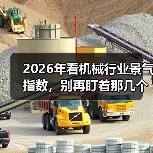 2026年看机械行业景气指数,别再盯着那几个老指标了(图1) 2026年看机械行业景气指数,别再盯着那几个老指标了(图1)
