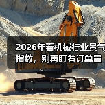2026年看机械行业景气指数,别再盯着订单量了(图2) 2026年看机械行业景气指数,别再盯着订单量了(图2)