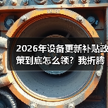 2026年设备更新补贴政策到底怎么领?我折腾了3个月才搞明白(图2) 2026年设备更新补贴政策到底怎么领?我折腾了3个月才搞明白(图2)