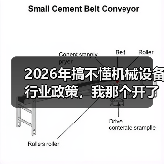 2026年搞不懂机械设备行业政策，我那个开了3年厂的朋友差点关门（图3）