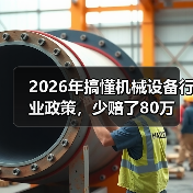 2026年搞懂机械设备行业政策,少赔了80万(图4) 2026年搞懂机械设备行业政策,少赔了80万(图4)