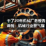 干了20年机械厂老板告诉我:机械行业景气指数这么看才准(图2) 干了20年机械厂老板告诉我:机械行业景气指数这么看才准(图2)