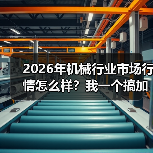 2026年机械行业市场行情怎么样？我一个搞加工的朋友亏了30万（图2）