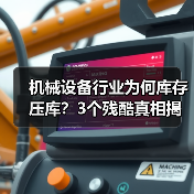 机械设备行业为何库存压库？3个残酷真相揭示销售误区（图1）