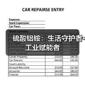 硫酸铝铵：生活守护者·工业赋能者（图3）