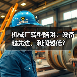 机械厂转型陷阱:设备越先进,利润越低?(图4) 机械厂转型陷阱:设备越先进,利润越低?(图4)