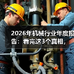 2026年机械行业年度报告:看完这3个真相,少走2年弯路(图3) 2026年机械行业年度报告:看完这3个真相,少走2年弯路(图3)