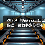 2026年机械行业进出口数据，藏着多少你看不懂的真相（图1）
