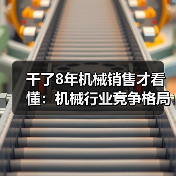 干了8年机械销售才看懂:机械行业竞争格局早就变天了(图1) 干了8年机械销售才看懂:机械行业竞争格局早就变天了(图1)