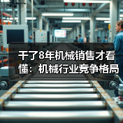 干了8年机械销售才看懂:机械行业竞争格局早就变天了(图3) 干了8年机械销售才看懂:机械行业竞争格局早就变天了(图3)