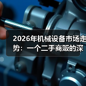 2026年机械设备市场走势:一个二手商贩的深夜电话(图1) 2026年机械设备市场走势:一个二手商贩的深夜电话(图1)