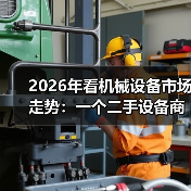 2026年看机械设备市场走势:一个二手设备商的真实生存笔记(图2) 2026年看机械设备市场走势:一个二手设备商的真实生存笔记(图2)