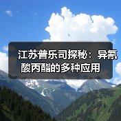 江苏普乐司探秘:异氰酸丙酯的多种应用(图1) 江苏普乐司探秘:异氰酸丙酯的多种应用(图1)