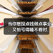当你想投点钱做点事业,又怕亏得睡不着时,我们该怎么办?(图2) 当你想投点钱做点事业,又怕亏得睡不着时,我们该怎么办?(图2)