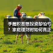 手握积蓄想投资却怕亏？家庭理财时如何真正分散风险（图1）