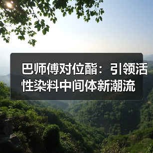 巴师傅对位酯:引领活性染料中间体新潮流(图4) 巴师傅对位酯:引领活性染料中间体新潮流(图4)