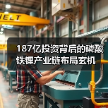187亿投资背后的磷酸铁锂产业链布局玄机(图2) 187亿投资背后的磷酸铁锂产业链布局玄机(图2)