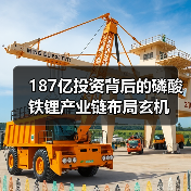 187亿投资背后的磷酸铁锂产业链布局玄机(图3) 187亿投资背后的磷酸铁锂产业链布局玄机(图3)
