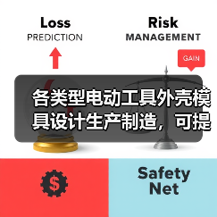 各类型电动工具外壳模具设计生产制造，可提供注塑加工服务。（图3）