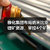 雅化集团布局纳米比亚锂矿资源，掌控4个矿权70%权益（图1）