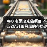 粤水电豪赌光储项目 22.52亿订单背后的布局逻辑(图3) 粤水电豪赌光储项目 22.52亿订单背后的布局逻辑(图3)