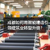 成都如何用智能建造引领建筑业转型升级?(图4) 成都如何用智能建造引领建筑业转型升级?(图4)